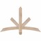 Ekena Millwork Alberta Smooth Timber Gable Bracket, Douglas Fir, 48"W x 30"H x 3 1/2"D x 3 1/2"F, 15/12 Pitch GBW048X30X0404ALB00SDF - alternate 1